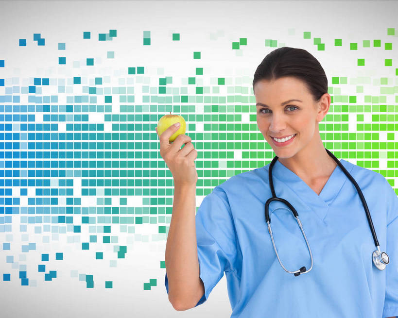 西方人,一个人,无人,医生,站,笑,微笑,露齿笑,横图,室内,白天,正面,工作服,制服,数码,科技,苹果,水果,欧洲,欧洲人,仅一个年轻女性,仅一个女性,仅一个人,一排,许多,握,阴影,新鲜,整齐,并列,并排,网络,方格,格子,生食,食品,果实,很多,高光,几何,计算机图形,拿,合成,拿着,注视,食物,排列,一个,蓝色,听诊器,青苹果,观察,看,站着,医护人员,医疗人员,握着,有机食品,绿色食品,单个,观看,电脑合成图,数码合成图,察看,医疗设备,合成图,队列,关注,医疗器械,防护服,平行,医疗工具,隔离服,无菌服,写实,具体,具象,工作制服,检测工具,年轻女性,女人,女性,白种人,大夫,站立,半身,彩图,复合图片,蒙太奇图,组合图,工作套服,防静电工装,隔工作服,洁净工装,洁净工作服,净化服,无尘工作服,无尘衣