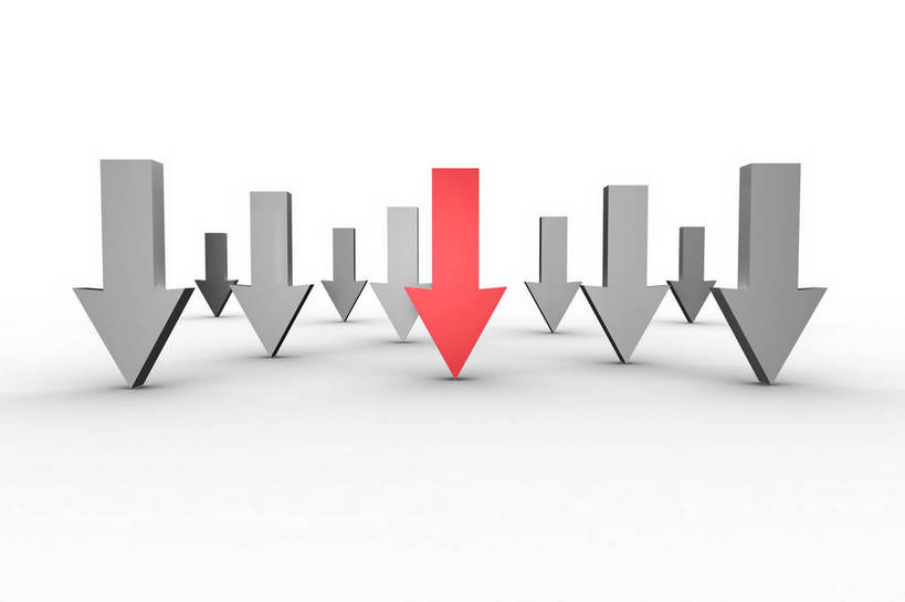 无人,横图,室内,白天,白色背景,正面,数码,科技,一排,许多,阴影,整齐,反射,网络,影子,很多,高光,几何,计算机图形,合成,方向,箭头,排列,红色,灰色,电脑合成图,数码合成图,指向,合成图,队列,写实,具体,具象,簇,彩图,向下