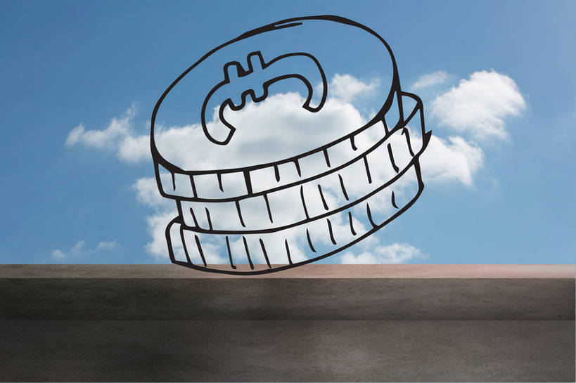 无人,露台,横图,室内,特写,白天,正面,钱,数码,科技,阳台,阴影,网络,钱币,云,云朵,高光,几何,计算机图形,合成,云彩,蓝色,白云,蓝天,天空,天,金融,三枚,经济,晴朗,电脑合成图,数码合成图,合成图,流通,贸易,写实,具体,具象,货币,现金,硬币,晴空,彩图,露天阳台