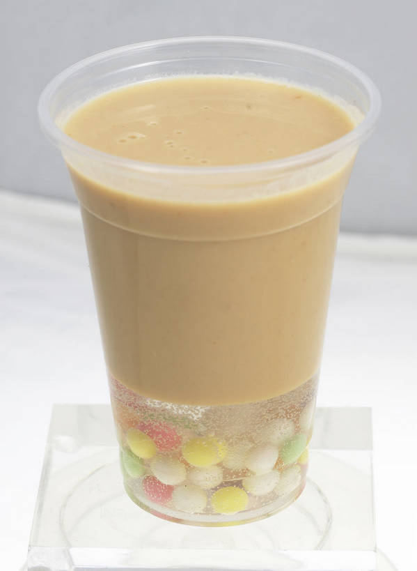 点心,无人,竖图,俯视,室内,特写,白天,餐桌,桌子,杯子,一堆,许多,堆叠,堆积,灰色背景,塑料,食品,甜点,甜品,褐色,饮品,很多,一杯,食物,饮料,容器,塑料制品,甜食,摄影,影棚,餐台,储藏,堆,储存,可口,摄影棚,适口,彩图,高角度拍摄,影棚拍摄,拍摄,贮存,粉圆,珍珠粉圆,shjb1