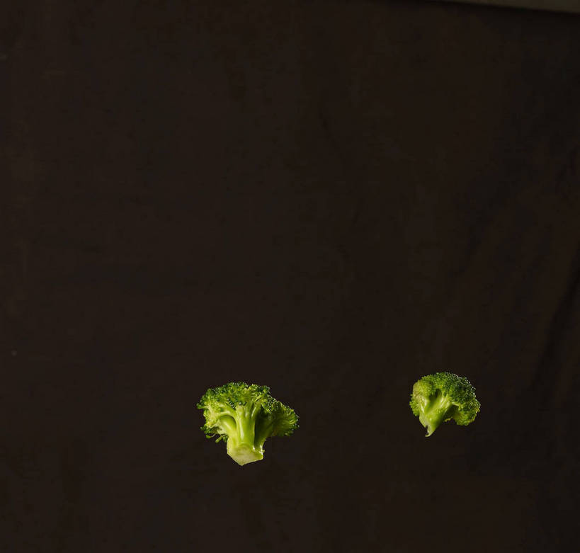 无人,横图,室内,特写,白天,正面,蔬菜,黑色背景,新鲜,西兰花,食品,食物,两个,绿色,摄影,有机食品,绿色食品,影棚,摄影棚,甘蓝花,彩图,影棚拍摄,拍摄,绿菜花,绿花菜,青花菜,蔬菜皇冠,shjb1