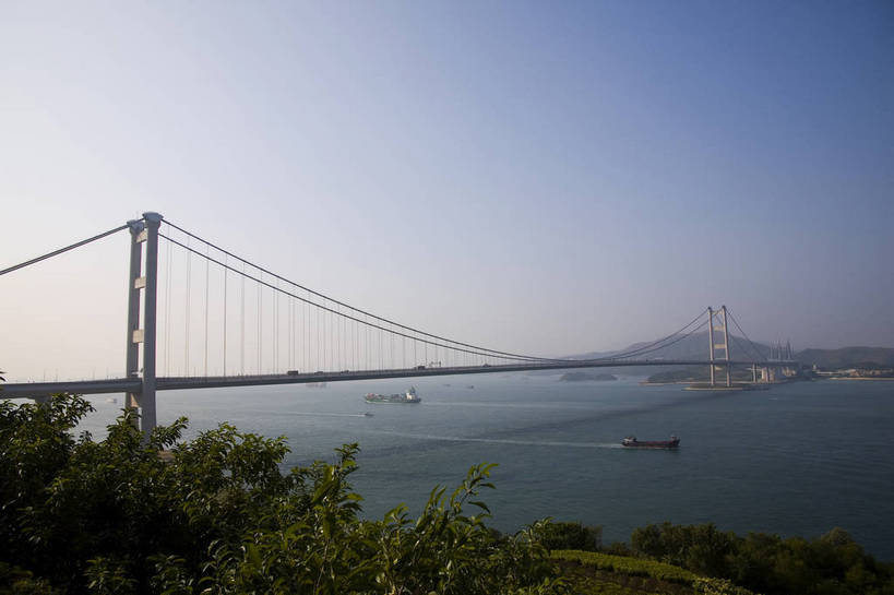 横图,彩色,室外,白天,旅游,度假,美景,名胜古迹,城市风光,标志建筑,城市,大桥,地标,建筑,香港,中国,亚洲,遗迹,图片,景观,古迹,文物,娱乐,建设,跨海大桥,古建筑,现代建筑,蓝天,天空,享受,休闲,旅游胜地,景色,放松,摄影,海滨,古文明,东亚,中华人民共和国,海,彩图,青马大桥,bj174