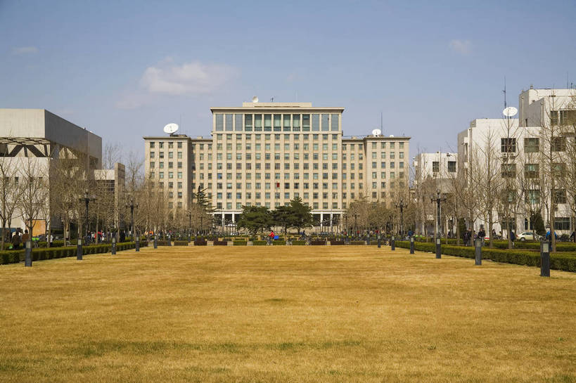 学校,教学楼,横图,彩色,室外,白天,旅游,度假,北京,中国,亚洲,校园,学府,树,休闲,教室,旅游胜地,景色,摄影,环境,美好,东亚,中华人民共和国,高等学府,旅行,大学,教学大楼,清华园,清华大学,bj174