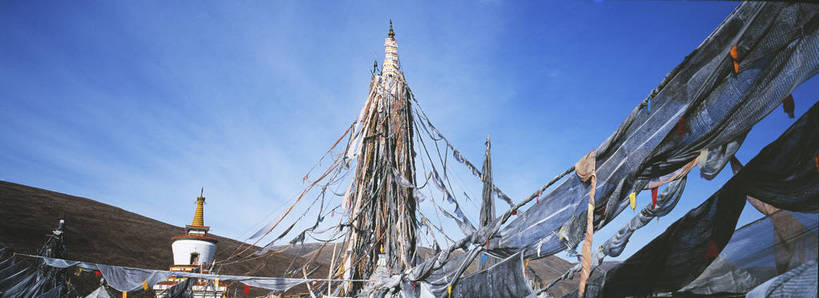 横图,中国,亚洲,历史,佛,经幡,宗教,佛教,中国文化,东亚,四川,风马旗,中华人民共和国,bj174