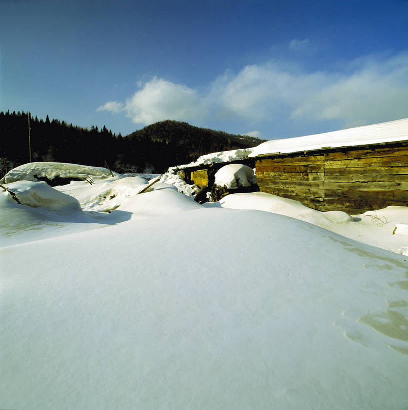 竖图,美景,雪,中国,亚洲,房屋,景观,下雪,农村,白雪,蓝天,自然,景色,竖,摄影,晴朗,矗立,自然风光,耸立,东亚,中华人民共和国,挺立,彩图,bj174