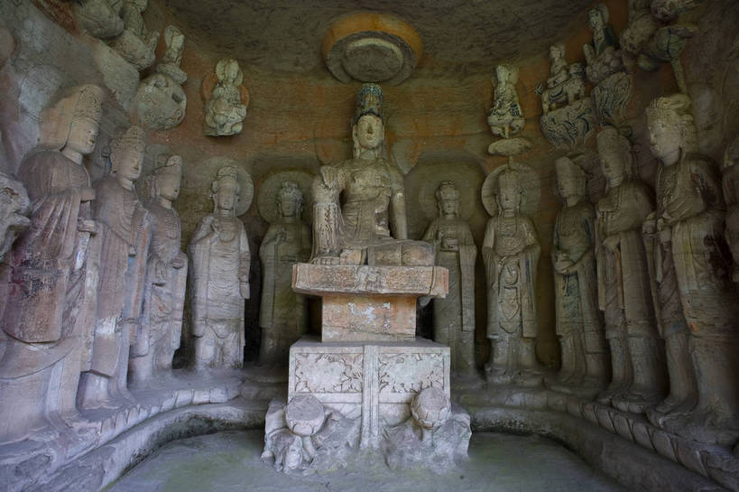 无人,横图,彩色,室外,特写,白天,旅游,度假,名胜古迹,标志建筑,地标,建筑,重庆,中国,亚洲,遗迹,雕像,文化遗产,古迹,文物,娱乐,建设,古建筑,石刻,享受,休闲,旅游胜地,放松,摄影,四川省,中国文化,古文明,东亚,大足石刻,大足县,中华人民共和国,西南地区,重庆市,渝,大足,大足区,山城,旅行,大足北山石刻,bj174