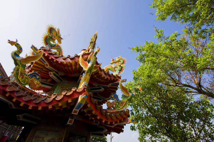 无人,横图,彩色,室外,白天,旅游,度假,名胜古迹,标志建筑,地标,建筑,台湾,中国,亚洲,遗迹,古迹,文物,娱乐,建设,古建筑,树,蓝天,享受,休闲,旅游胜地,放松,摄影,度假村,古文明,东亚,高雄市,港澳台,中华人民共和国,台湾省,高雄,旅行,台,西子湾,bj174