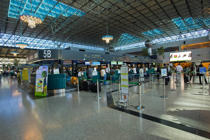 机场,横图,彩色,室内,白天,飞机场,建筑,台湾,中国,亚洲,候机厅,大厅,现代建筑,旅客,地标建筑,摄影,东亚,台北,中华人民共和国,国际机场,桃园机场,bj174