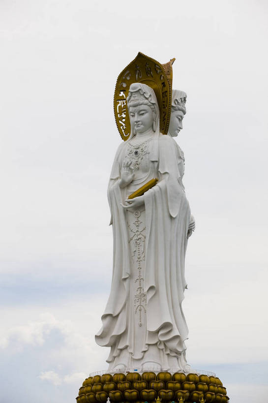 无人,竖图,彩色,室外,特写,白天,雕塑,三亚,中国,亚洲,雕像,佛像,景观,佛,海南,天空,旅游胜地,竖,摄影,东亚,中华人民共和国,旅行,南山文化旅游区,bj174