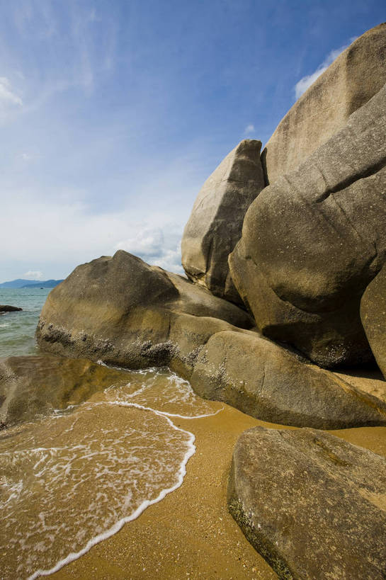 无人,竖图,彩色,室外,特写,白天,旅游,石头,三亚,中国,亚洲,书法,景观,海南,天空,休闲,旅游胜地,竖,摄影,东亚,天涯海角,中华人民共和国,旅行,bj174