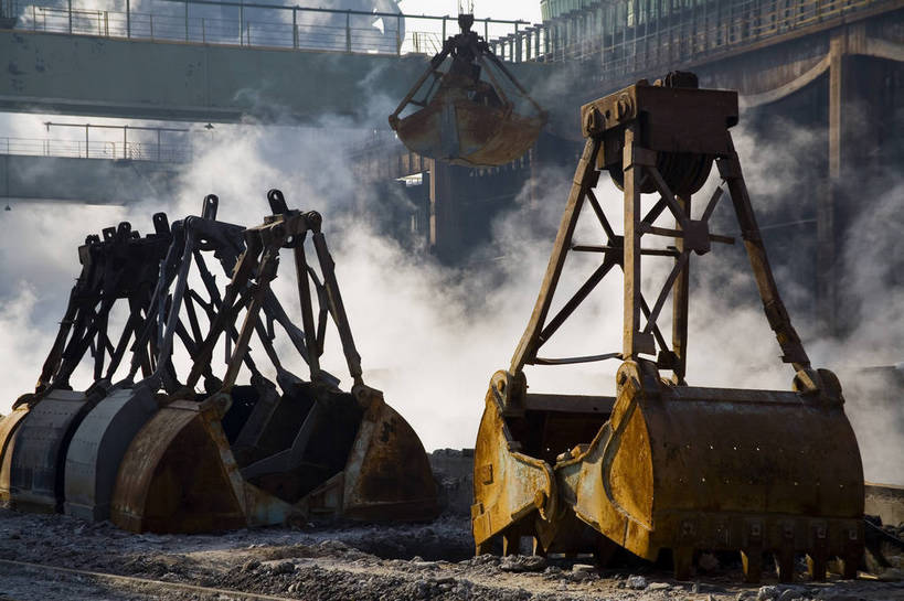 无人,工厂,横图,彩色,室外,特写,白天,北京,中国,亚洲,工具,设备,管道,工业,摄影,厂房,东亚,中华人民共和国,首钢,bj174