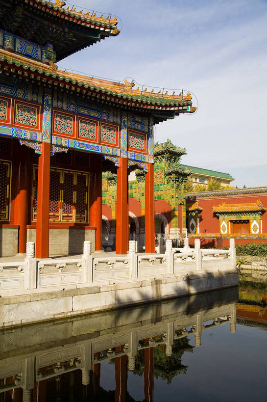 无人,宫殿,竖图,彩色,室外,特写,白天,名胜古迹,建筑,北京,中国,亚洲,景观,文化遗产,竖,摄影,古代建筑,中国文化,东亚,北海,中华人民共和国,河,传统文化,bj174