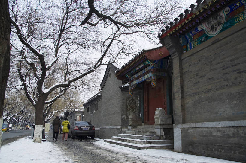 无人,故宫,宫殿,横图,彩色,室外,白天,标志建筑,地标,建筑,北京,中国,图片,雪景,建筑群,古典,建设,角楼,冰雪,摄影,中国文化,东亚,护城河,传统文化,bj174