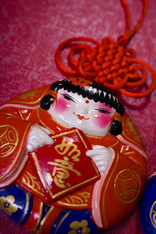无人,竖图,彩色,室内,静物,中国,人偶,图片,艺术品,装饰品,一个,饰品,中国结,竖,摄影,单个,中国文化,东亚,影棚拍摄,传统文化,传统节日,bj174