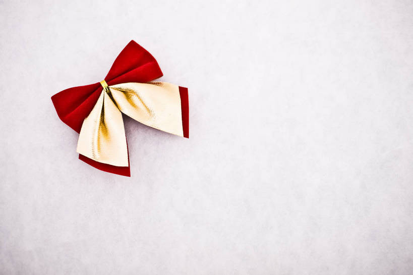 无人,横图,彩色,室内,静物,中国,图片,艺术品,装饰品,两个,蝴蝶结,摄影,礼品,东亚,影棚拍摄,bj174