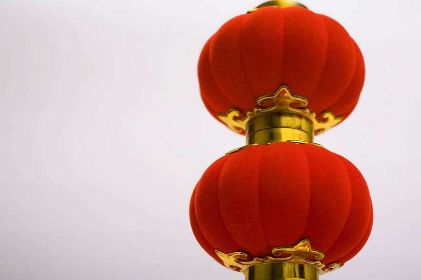 无人,横图,彩色,室内,特写,静物,中国,春节,新年,节日,灯笼,图片,红灯笼,装饰品,两个,饰品,摄影,中国文化,东亚,影棚拍摄,传统文化,bj174
