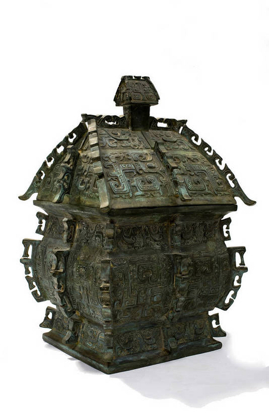 竖图,彩色,静物,金属制品,中国,金属,雕刻,图片,文化遗产,艺术品,古典,历史,文化,文物,装饰品,古代,一个,工艺品,摄影,单个,古董,古物,中国文化,古玩,东亚,青铜,青铜器,古远,古代文明,美术工艺,影棚拍摄,传统文化,青铜制品,酒器,礼器,皿天全方罍,bj174