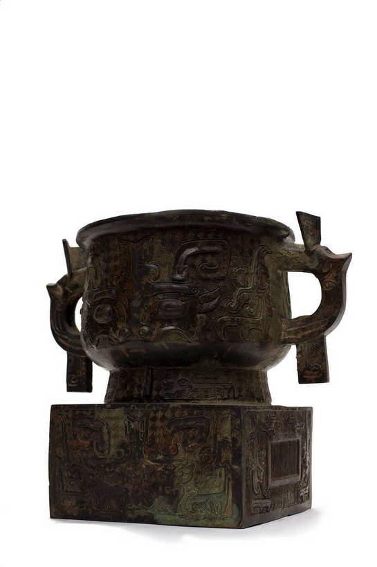 竖图,彩色,静物,金属制品,中国,金属,雕刻,图片,文化遗产,艺术品,历史,文物,装饰品,古代,一个,摄影,单个,古董,中国文化,东亚,青铜,青铜器,古远,古代文明,美术工艺,影棚拍摄,传统文化,青铜制品,利簋,武王征商簋,西周利簋,bj174