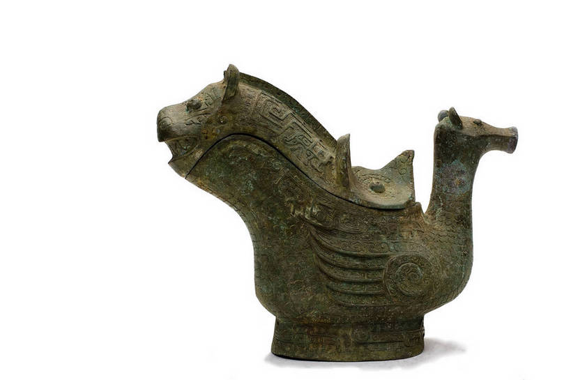 横图,彩色,静物,杯子,中国,雕刻,图片,文化遗产,艺术品,历史,文物,装饰品,古代,一个,酒杯,摄影,单个,古董,中国文化,东亚,青铜器,古远,古代文明,美术工艺,影棚拍摄,传统文化,觥,bj174