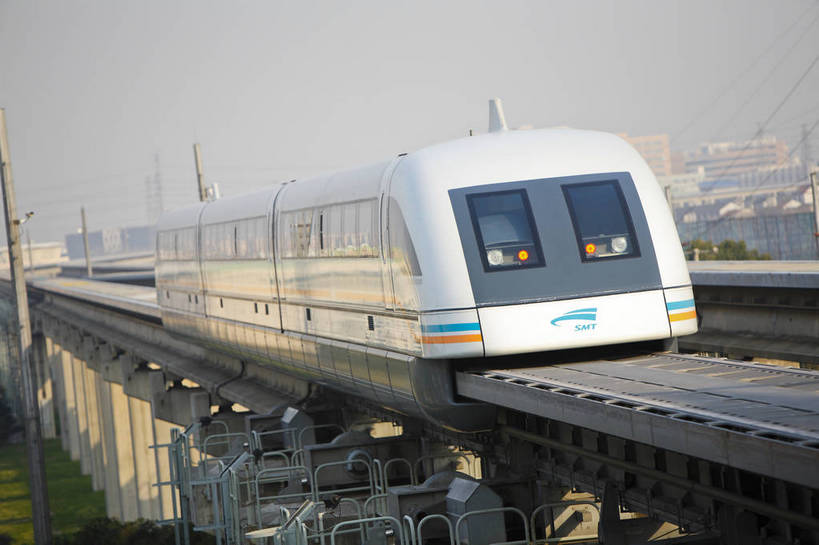 横图,彩色,室外,白天,度假,美景,城市风光,城市,上海,中国,图片,景观,轨道,轨道交通,交通,娱乐,列车,享受,休闲,景色,放松,运输,摄影,磁悬浮,东亚,磁悬浮列车,bj174