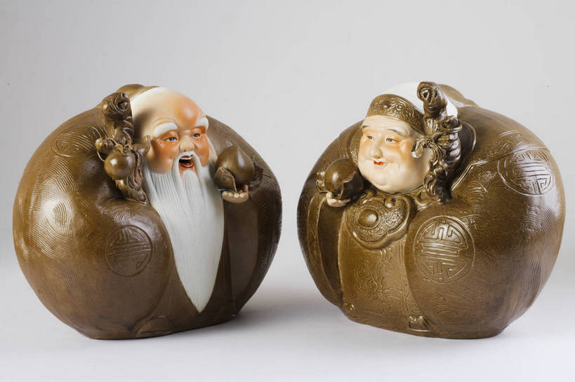 横图,彩色,静物,中国,彩绘,瓷器,图片,陶瓷,文化遗产,艺术品,历史,文物,装饰品,古代,两个,工艺品,摄影,古董,中国文化,寿星,东亚,古远,彩釉,古代文明,美术工艺,影棚拍摄,传统文化,bj174