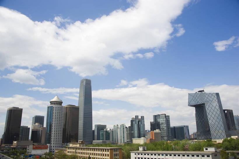 横图,彩色,室外,白天,旅游,度假,名胜古迹,城市风光,标志建筑,地标,建筑,北京,中国,亚洲,遗迹,图片,景观,首都,都市,古迹,文物,娱乐,建设,古建筑,现代建筑,树木,地标建筑,享受,休闲,旅游胜地,摩天大厦,放松,摄影,古文明,东亚,中华人民共和国,北京市,京,北平,华北地区,旅行,北京CBD,北京商务中心区,中国北京大北窑,国贸,中国国际贸易中心,中国国贸,中央电视台,国贸三期,中国国际贸易中心第三期,bj174