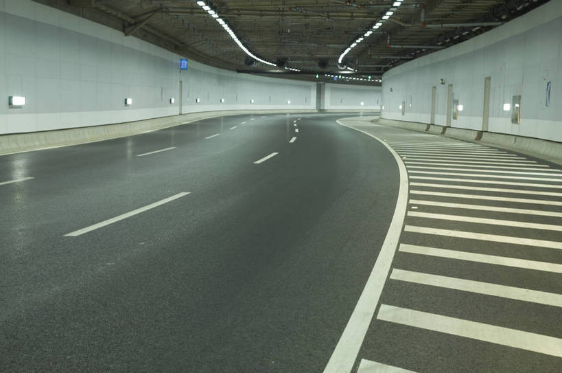 无人,横图,城市,道路,高速公路,路,公路,弯曲,隧道,交通,地下,运输,转弯,沥青,马路,bj174