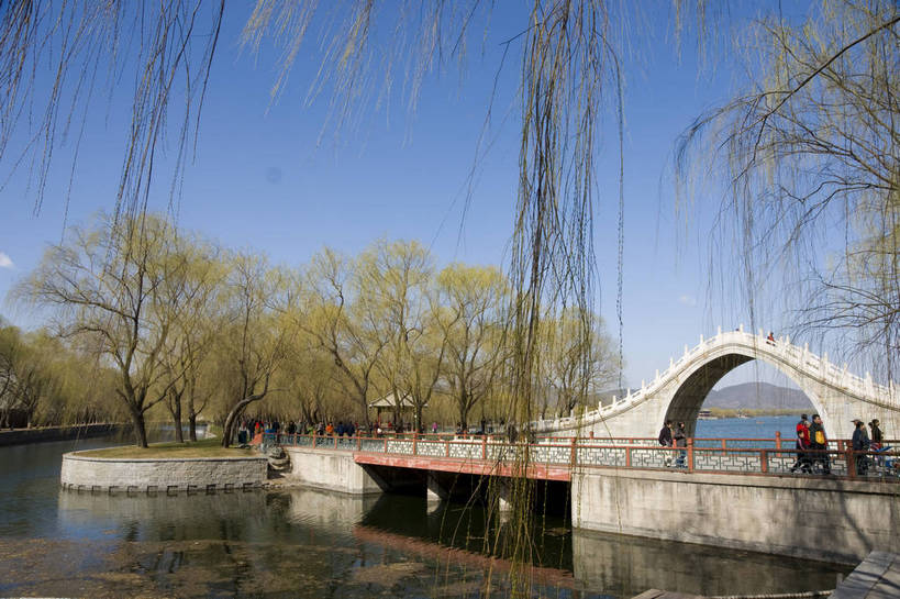 摄影师,颐和园,宫殿,横图,彩色,室外,白天,旅游,建筑,柳树,北京,中国,亚洲,游人,古老,壮观,首都,文化,东方,拱桥,风景,蓝天,阳光,远景,安静,晴天,园林,宁静,空旷,权利,文明,东亚,摄像师,海淀区,昆明湖,世界文化遗产,中华人民共和国,北京市,京,北平,华北地区,皇家园林,清漪园,旅行,玉带桥,bj174