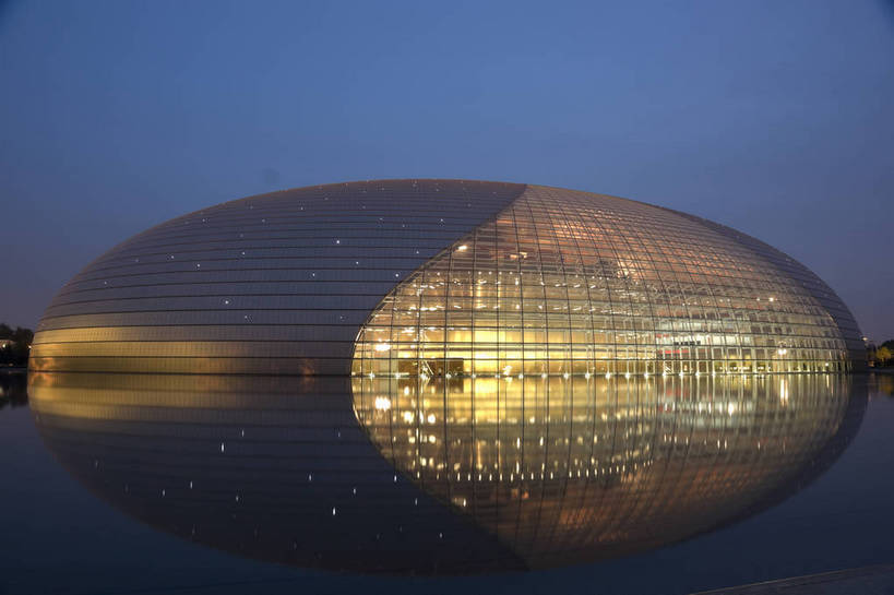 无人,摄影师,横图,彩色,室外,旅游,城市,建筑,夜景,北京,中国,亚洲,壮观,灯光,国家大剧院,现代化,风景,天,经济,雄伟,市区,摄像师,幽静,商业,标志性建筑,bj174
