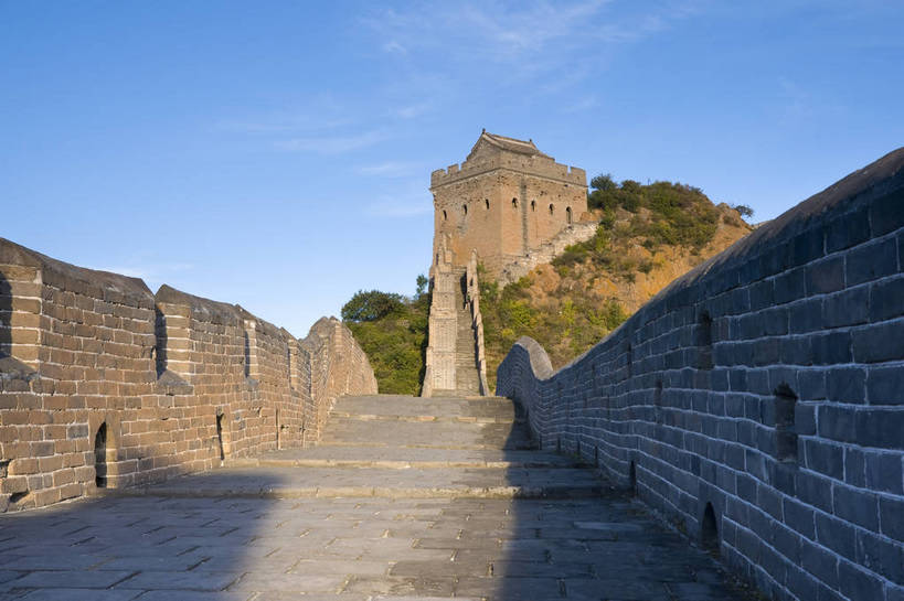 无人,摄影师,横图,彩色,室外,白天,旅游,名胜古迹,建筑,北京,长城,中国,亚洲,壮观,山川,首都,历史,文化,文物,遗址,台阶,名胜,白云,风景,蓝天,阳光,晴天,雄伟,文明,古朴,万里长城,烽火台,东亚,摄像师,中华人民共和国,北京市,京,北平,华北地区,河北,河北省,冀,密云县,承德,承德市,气势,幽静,金山岭长城,金山岭,滦平县,密云,bj174