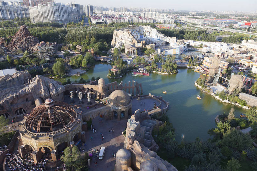 公园,游乐园,横图,彩色,室外,白天,旅游,度假,名胜古迹,标志建筑,地标,建筑,北京,中国,遗迹,图片,景观,古迹,文物,娱乐,建设,古建筑,享受,休闲,旅游胜地,放松,摄影,游乐设施,儿童乐园,公共场所,欢乐谷,古文明,bj174