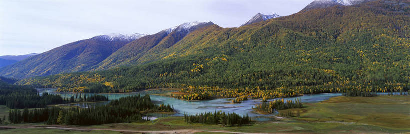无人,横图,彩色,室外,白天,旅游,度假,草原,湖,美景,名胜古迹,森林,山,山脉,树林,标志建筑,地标,建筑,喀纳斯,中国,亚洲,遗迹,图片,古迹,文物,娱乐,建设,古建筑,绿色,风景,自然,湖水,群山,享受,休闲,远景,旅游胜地,放松,摄影,地理,风光,宁静,自然风光,古文明,东亚,纯净,喀纳斯湖,新疆,阿勒泰地区,布尔津县,伊犁,中华人民共和国,新疆维吾尔自治区,西北地区,阿勒泰,阿勒泰市,伊犁哈萨克自治州,布尔津,哈巴河,哈巴河县,喀纳斯综合自然景观保护区,新,bj174