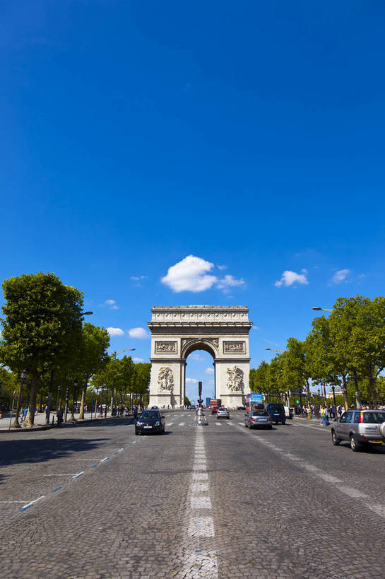 竖图,彩色,室外,白天,旅游,名胜古迹,城市风光,城市,建筑,街道,法国,凯旋门,巴黎,游人,图片,景观,辉煌,现代建筑,天空,地标建筑,旅游胜地,摄影,经济,文明,发展,戴高乐广场,繁荣,香榭丽舍大街,旅行,bj174