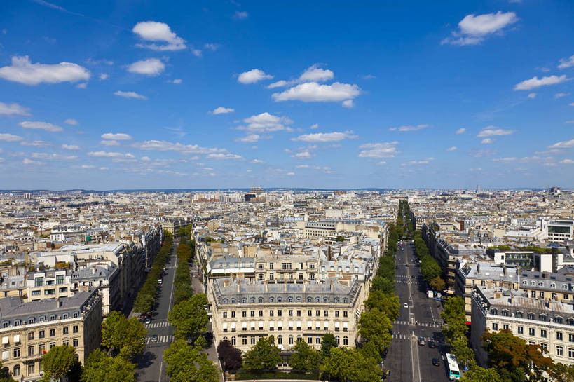 横图,彩色,室外,白天,旅游,名胜古迹,城市风光,城市,建筑,街道,法国,巴黎,游人,图片,景观,辉煌,现代建筑,天空,地标建筑,旅游胜地,摄影,经济,文明,发展,繁荣,香榭丽舍大街,旅行,bj174