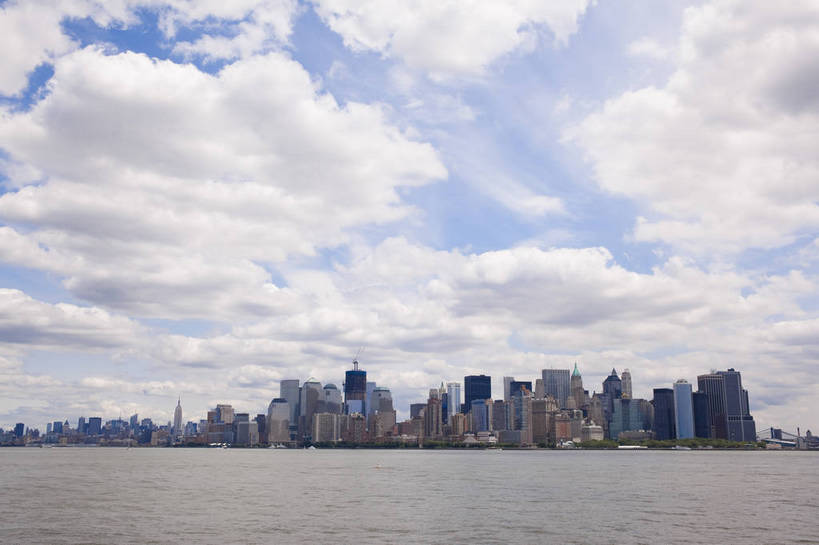 无人,横图,彩色,室外,白天,旅游,办公楼,城市风光,城市,建筑,纽约,美国,图片,建筑群,曼哈顿,辉煌,现代建筑,旅游胜地,摩天大厦,摄影,文明,商务中心,金融中心,发展,繁荣,旅行,港湾,海港,bj174