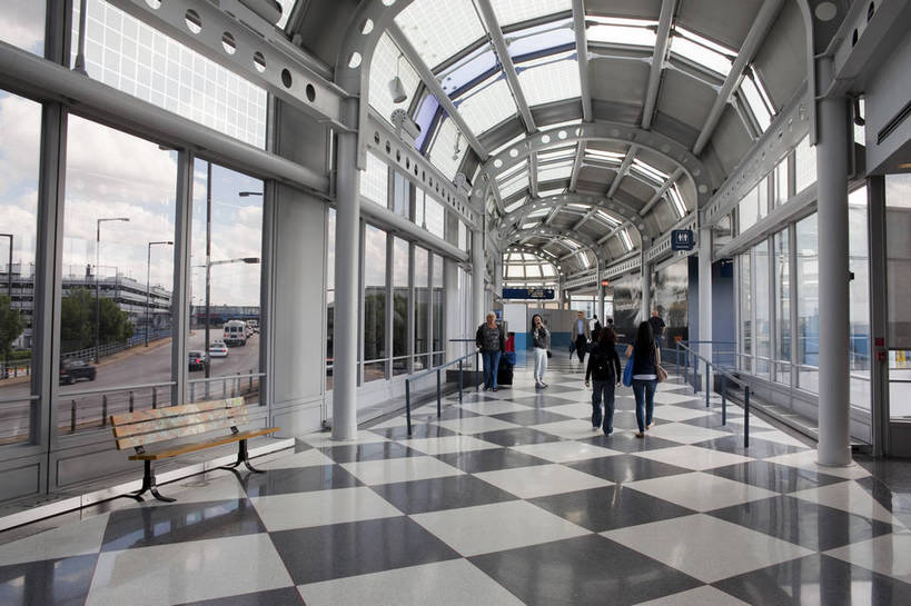 机场,横图,彩色,室内,特写,白天,旅游,建筑,美国,游客,图片,交通,辉煌,候机厅,现代建筑,大堂,航站楼,旅游胜地,运输,摄影,文明,细节,发展,芝加哥,繁荣,旅行,芝加哥机场,bj174