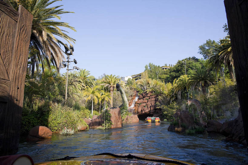 无人,游乐园,横图,彩色,室外,白天,旅游,城市风光,建筑,美国,图片,辉煌,现代建筑,旅游胜地,摄影,水上乐园,文明,发展,洛杉矶,影城,繁荣,侏罗纪,环球影城,布景,旅行,bj174