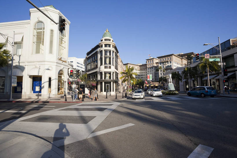 商店,横图,彩色,室外,白天,旅游,美景,城市风光,城市,道路,建筑,街道,路,公路,美国,游客,图片,景观,交通,辉煌,现代建筑,商业街,旅游胜地,景色,摄影,风光,北美,北美洲,文明,加利福尼亚,美洲,发展,加州,洛杉矶,加利福尼亚州,金州,黄金州,北亚美利加洲,亚美利加洲,繁荣,贝弗利山,比华利山,天使之城,马路,旅行,美利坚合众国,bj174