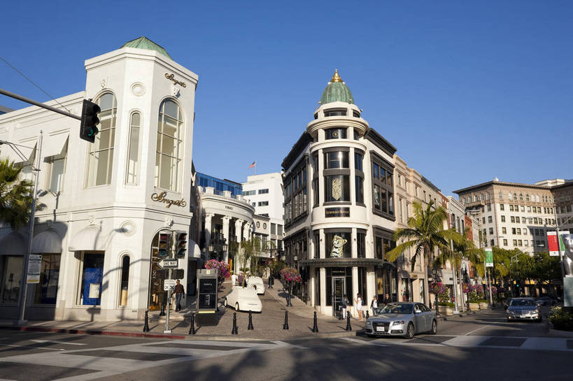 商店,横图,彩色,室外,白天,旅游,美景,城市风光,城市,道路,建筑,街道,路,公路,美国,游客,图片,景观,交通,辉煌,现代建筑,商业街,旅游胜地,景色,摄影,风光,北美,北美洲,文明,加利福尼亚,美洲,发展,加州,洛杉矶,加利福尼亚州,金州,黄金州,北亚美利加洲,亚美利加洲,繁荣,贝弗利山,比华利山,天使之城,马路,旅行,美利坚合众国,bj174