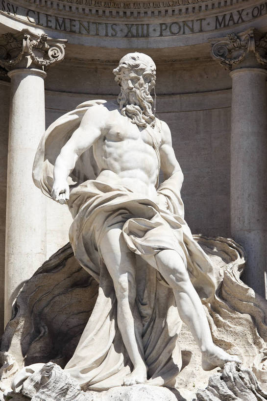 竖图,彩色,室外,特写,白天,旅游,度假,名胜古迹,标志建筑,地标,建筑,喷泉,雕塑,意大利,罗马,遗迹,艺术,雕像,图片,古城,建筑群,古典,古迹,文物,娱乐,建设,古建筑,地标建筑,享受,休闲,旅游胜地,放松,竖,摄影,文明,古文明,世界文化遗产,许愿池,海神,波塞冬,旅行,传统文化,bj174