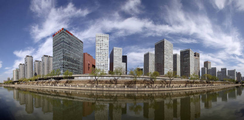 无人,公园,横图,彩色,室外,白天,旅游,商务,美景,道路,建筑,街道,路,公路,北京,中国,亚洲,图片,河岸,景观,交通,首都,辉煌,现代建筑,旅游胜地,商务楼,景色,金融,摄影,经济,河堤,文明,中国文化,贸易,东亚,发展,中华人民共和国,北京市,京,北平,华北地区,朝阳区,通州区,繁荣,河,马路,旅行,商业,北京CBD,北京商务中心区,中国北京大北窑,庆丰公园,建外SOHO,通惠河,bj174