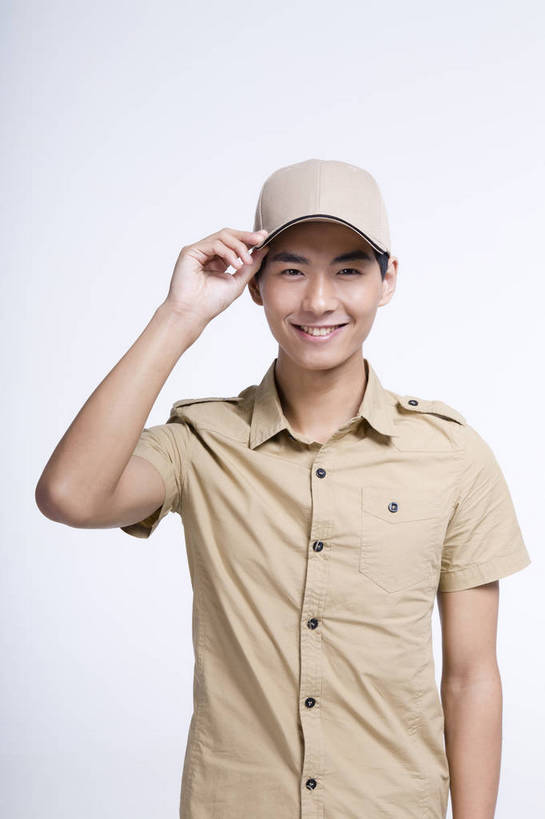 东方人,一个人,站,竖图,彩色,室内,白天,抠图,白色背景,正面,工作服,北京,中国,工作,图片,职业装,手势,快递员,职业,休闲,活力,可爱,竖,摄影,青春,乐观,男人,男性,年轻男性,亚洲人,中国人,年轻人,半身,影棚拍摄,高兴,愉快,bj174