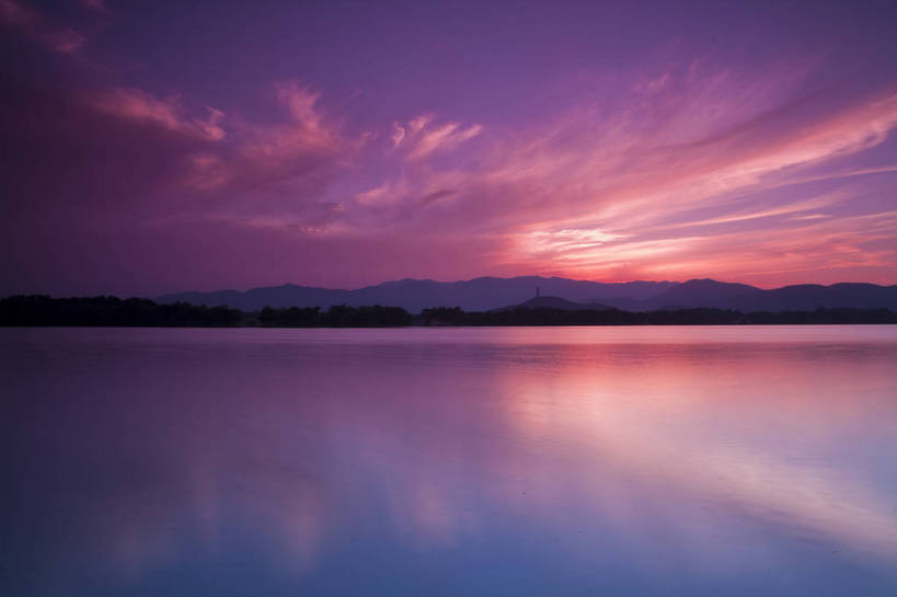 颐和园,横图,彩色,室外,旅游,湖,美景,北京,中国,图片,自然,黄昏,旅游胜地,摄影,宁静,清新,万寿山,昆明湖,夕阳,旅行,滤镜,bj174