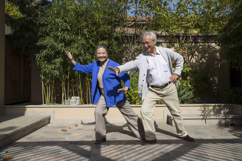 东方人,老年人,两个人,夫妻,花园,站,横图,彩色,室外,白天,正面,爱情,锻炼,度假,时尚,成功,北京,中国,图片,庭院,浪漫,晨练,太极拳,休闲,健康,休闲服,成熟,恩爱,活力,自信,做操,恋人,摄影,生活方式,亲情,打拳,精明,老年男性,老年女性,男人,男性,女人,女性,亚洲人,中国人,夫妇,情侣,全身,愉快,伴侣,奢华,bj174