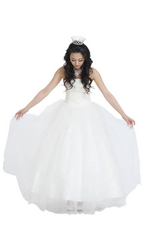 东方人,新娘,微笑,竖图,彩色,室内,白天,留白,抠图,白色背景,正面,婚纱,裙子,时尚,成功,北京,中国,仅一个人,连衣裙,正装,图片,浪漫,现代,长裙,成熟,可爱,美女,自信,摄影,生活方式,青春,优雅,花冠,乐观,年轻女性,女人,女性,亚洲人,中国人,年轻人,全身,影棚拍摄,礼服,愉快,bj174