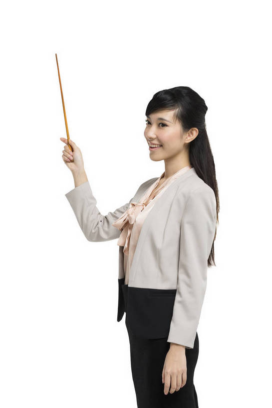 东方人,中年人,一个人,教师,站,微笑,竖图,彩色,室内,白天,留白,抠图,白色背景,侧面,幸福,北京,中国,仅一个年轻女性,正装,图片,教育,外套,教鞭,放松,美女,自信,帮助,讲解,摄影,女教师,成就,辅导,乐观,认真,自豪,年轻女性,女人,女性,亚洲人,中国人,年轻人,半身,影棚拍摄,bj174