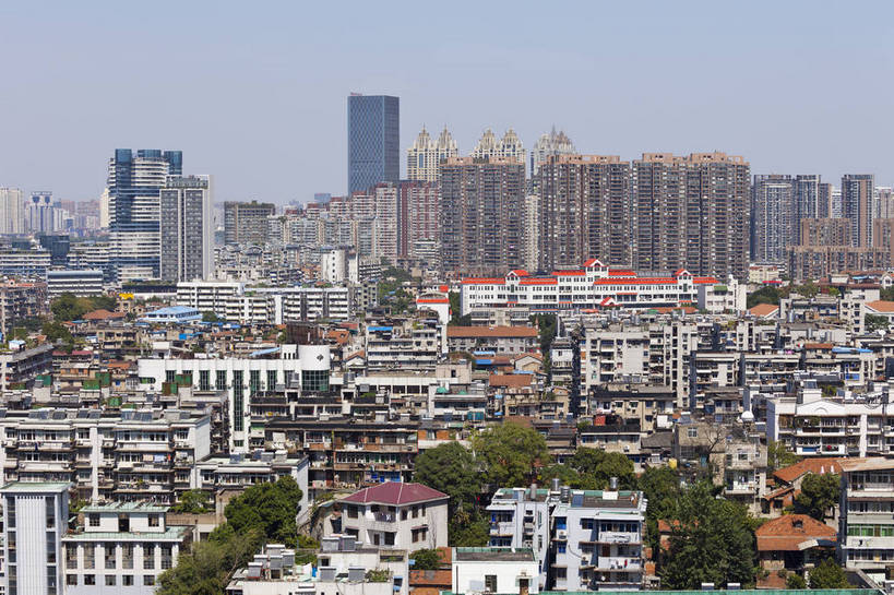 无人,横图,彩色,室外,白天,旅游,城市风光,城市,建筑,武汉,中国,图片,建筑群,辉煌,现代建筑,旅游胜地,摄影,文明,发展,湖北,繁荣,旅行,居住区,bj174