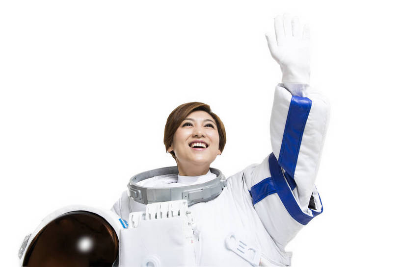 东方人,一个人,宇航员,飞行员,站,微笑,横图,彩色,室内,白天,留白,抠图,白色背景,正面,探险,信心,技术,航天,高科技,科技,北京,中国,仅一个年轻女性,宇航服,科学,头盔,图片,挥手,美女,探索,自信,摄影,示意,科学技术,未来,太空服,成就,航天员,梦想,太空人,年轻女性,女人,女性,中国人,年轻人,捧着,半身,影棚拍摄,愉快,bj174