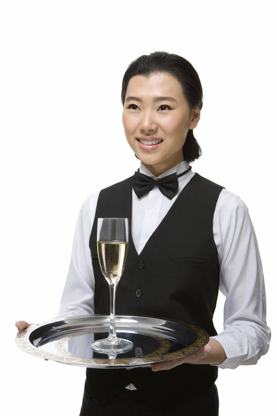 东方人,成年人,一个人,服务员,竖图,留白,抠图,白色背景,正面,热情,信心,中国,仅一个女性,握,服装,正装,领结,银色,餐盘,饮食,香槟,站着,职业,服务,握着,摄影,礼节,严肃,神圣,葡萄酒杯,香槟杯,东亚,燕尾服,认真,年轻女性,女人,女性,亚洲人,中国人,年轻人,服务生,侍者,半身,彩图,影棚拍摄,礼服,客房服务,bj175