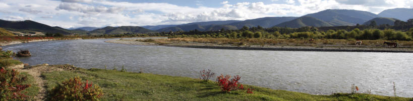 无人,横图,室外,河流,美景,香格里拉,中国,亚洲,景观,自然,景色,摄影,自然风光,东亚,云南省,秋天,彩图,bj175